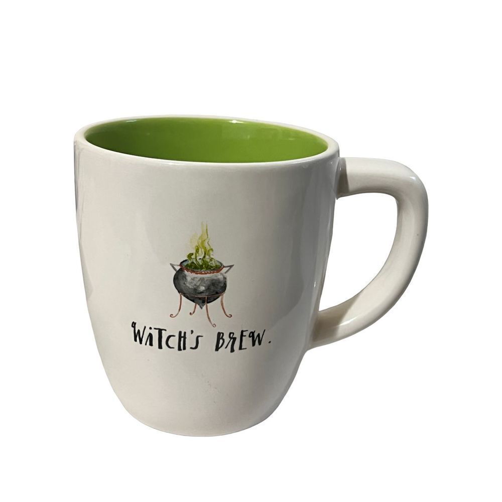 Rae Dunn witches brew mug with cauldron